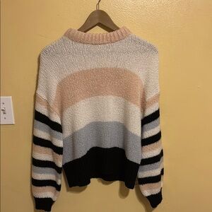Striped Multicolor Women's Sweater